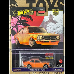 Hot Wheels - 1:64 - '72 Toyota Corolla Levin - Car Culture 2024 B Case - Japan Historics 4