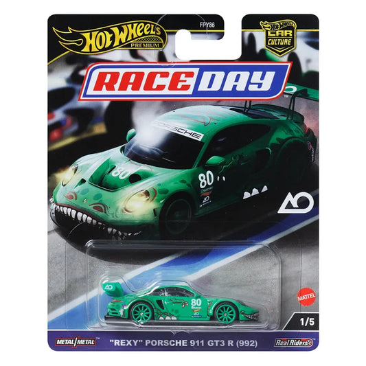 (PRE-ORDER) Hot Wheels - 1:64 - "REXY" Porsche 911 GT3 R (992) - Car Culture 2024 D Case - Race Day