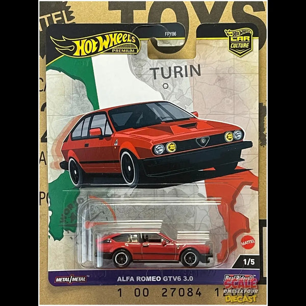 ミニカー Hot Wheels ALFA ROMEO GTV6 3.0 Hot Wheels Boulevard Vehicle Alpha Romeo GTV6 3.0 | Mattel