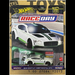 Hot Wheels - 1:64 - 2018 Bentley Continental GT3 - Car Culture 2024 D Case - Race Day