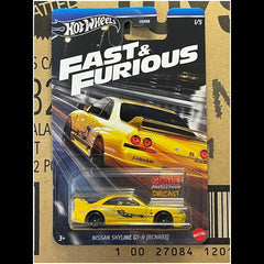 Hot Wheels - 1:64 - Nissan Skyline GT-R (BCNR33) - Fast & Furious Series (Street Racing)