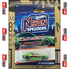 Hot Wheels - 1:64 - '70 Toyota Celica - Neon Speeders 2024 Mix 1