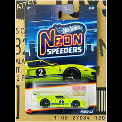 Hot Wheels - 1:64 - Ford GT - Neon Speeders 2024 Mix 2