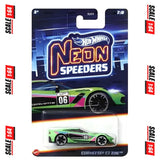 Hot Wheels - 1:64 - Corvette C7 Z06 - Neon Speeders 2024 Mix 2