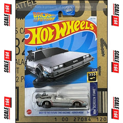 Hot Wheels - Back To The Future Time Machine - Hover Mode (Silver) - Mainline (HW Screen Time) 60/250