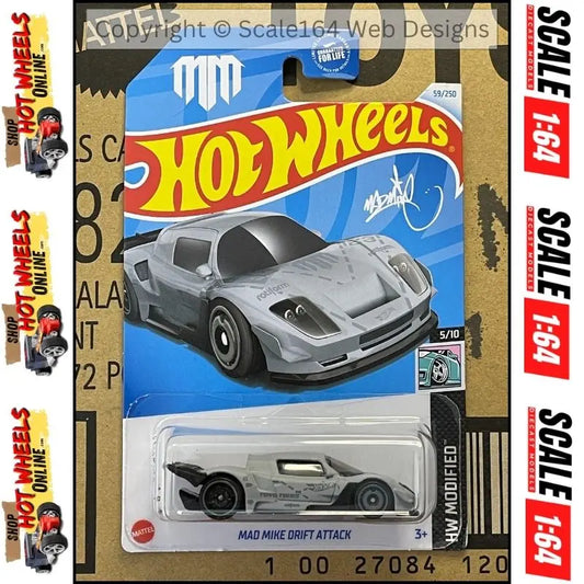Hot Wheels - Mad Mike Drift Attack - Mainline (HW Modified) 59/250