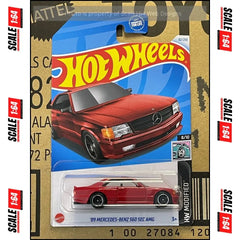 Hot Wheels - '89 Mercedes-Benz 560 SEC AMG - Mainline (HW Modified) 82/250