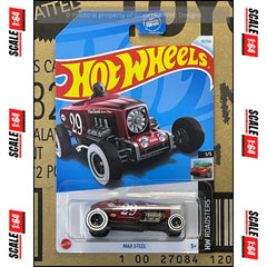 Hot Wheels - Max Steel (Red) - Mainline (HW Roadsters) 19/250