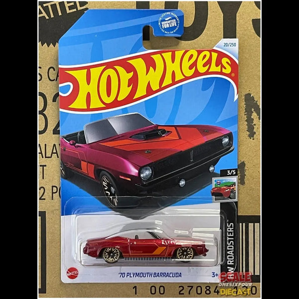 Hot Wheels - '70 Plymouth Barracuda - Mainline (HW Roadsters