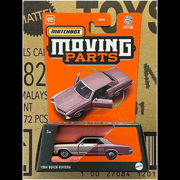 Matchbox 1 64 1964 Buick Riviera Moving Parts 2024 Mix 5 Scale164