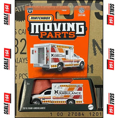 Matchbox - 1:64 - 2016 Ram Ambulance - Moving Parts 2024 Mix 3