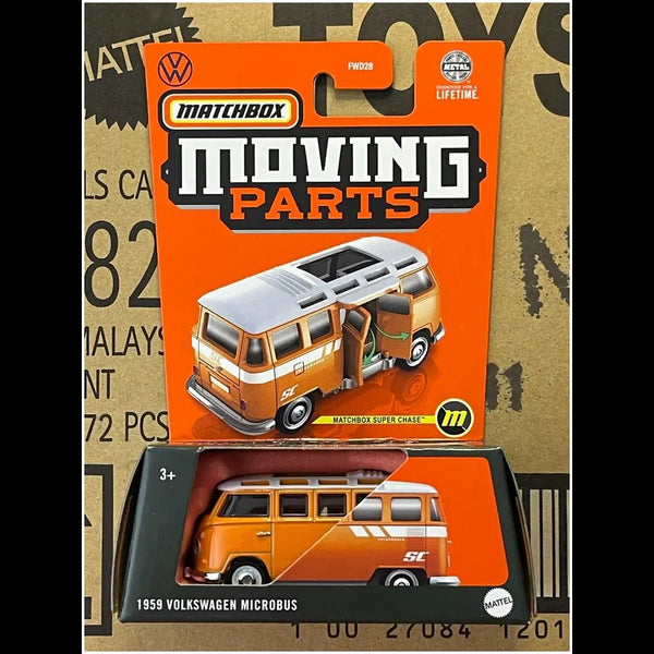 SUPER CHASE Matchbox 1 64 1959 Volkswagen Microbus Moving Part Scale164