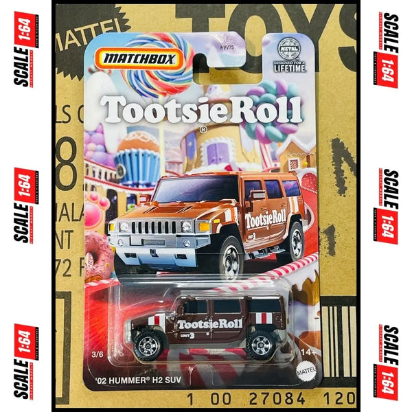 Matchbox - 1:64 - '02 Humvee H2 SUV Concept (TootsieRoll