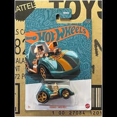 Hot Wheels - 1:64 - Tooned Twin Mill - Blue & Gold 2024 (56th Anniversary Blue & Gold Series) - Mix 2