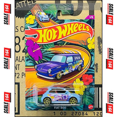 Hot Wheels - 1:64 - Fiat 500 - Spring/Easter Series (2024 G Case)