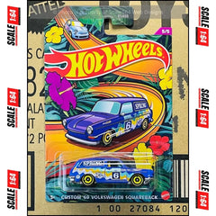 Hot Wheels - 1:64 - Custom '69 Volkswagen Squareback - Spring/Easter Series (2024 G Case)