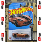 Hot Wheels - Corvette C7 Z06 Convertible (Light Brown) - Mainline (HW Roadsters) 34/250