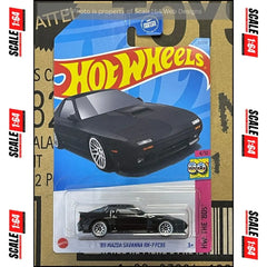 Hot Wheels - '89 Mazda Savanna RX-7 FC3S (Black) - Mainline (HW: The '80s) 51/250