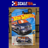 Hot Wheels - Dodge Van (Matte Blue) - Mainline (HW 55 Race Team) 66/250