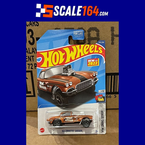 Hot Wheels - '62 Corvette Gasser (Burnt Orange) - Mainline