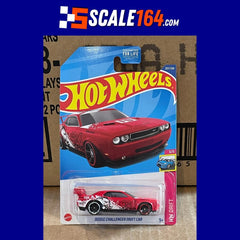 Hot Wheels - Dodge Challenger Drift Car (Red) - Mainline (HW Drift) 207/250