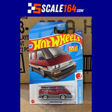 Hot Wheels - 1986 Toyota Van (Dark Red) - Mainline (HW J-Imports) 173/250 *First Edition*