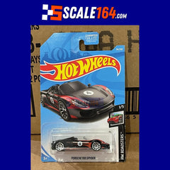 Hot Wheels - Porsche 918 Spyder (Black) - Mainline (HW Roadsters) 94/250