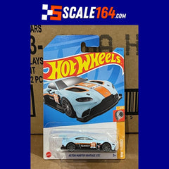Hot Wheels - Aston Martin Vantage GTE (Gulf Racing Blue) - Mainline (HW Turbo) 98/250