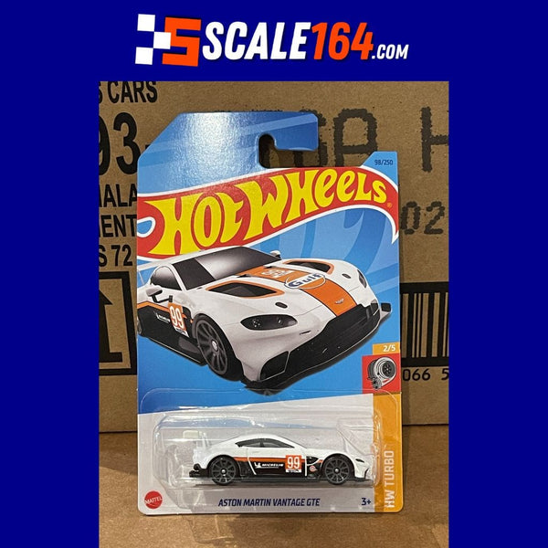 ホットウィール Aston Martin Vantage GTE 2/5 Hot Wheels Aston Martin Vantage GTE 2/5 Turbo 98/250 Short