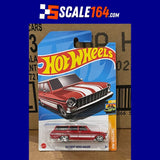 Hot Wheels - '64 Chevy Nova Wagon (Red) - Mainline (HW Wagons) 222/250