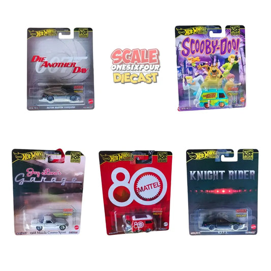 [PRE-ORDER] Hot Wheels - 1:64 - Pop Culture 2025 G Case (Set Of 5)