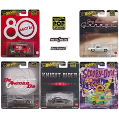 Hot Wheels - 1:64 - Pop Culture 2025 G Case (Set Of 5)