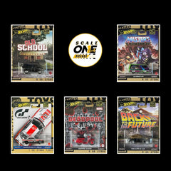 Hot Wheels - 1:64 - Pop Culture 2025 J Case - Mix 3 (Set Of 5)