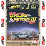 Hot Wheels - 1:64 - Back to the Future Time Machine 50's Version (Back to the Future Part III) - Pop Culture 2024 A Case