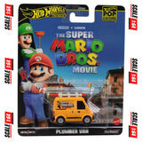 Hot Wheels - 1:64 - Plumber Van (The Super Mario Bros. Movie) - Pop Culture 2024 D Case