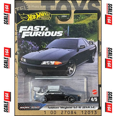 Hot Wheels - 1:64 - Nissan Skyline GT-R (BNR32) - Fast & Furious 2024 E Case