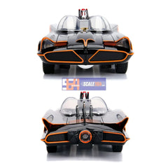 Jada - 1:18 - Classic TV Series Batmobile with Diecast Figures (Batman & Robin) - Hollywood Rides