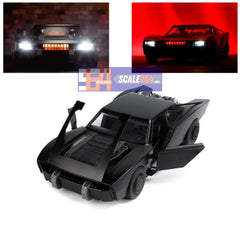 Jada - 1:18 - 2022 The Batman Batmobile with Batman Figure - Hollywood Rides