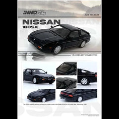 INNO64 - 1:64 - NISSAN 180SX (Black)