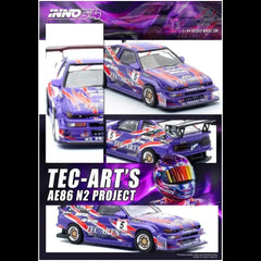 INNO64 - 1:64 - TOYOTA SPRINTER TRUENO AE86 N2 PROJECT by Tec-Art’s