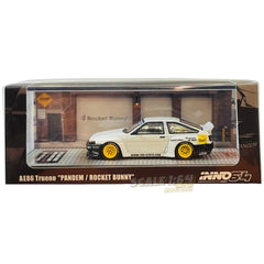 INNO64 - 1:64 - Toyota Corolla Trueno AE86 Pandem / Rocket Bunny - White