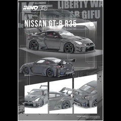 INNO64 - 1:64 - NISSAN GT-R (R35) LBWK SUPER SILHOUETTE 35GT-RR