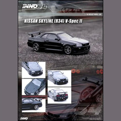 INNO64 - 1:64 - Nissan Skyline GT-R (R34) V-Spec II