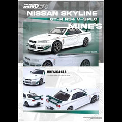 INNO64 - 1:64 - NISSAN SKYLINE GT-R (R34) V-Spec Tuned by "MINES"