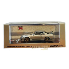 INNO64 - 1:64 - Nissan Skyline GT-R (R34) V-Spec II - Silver