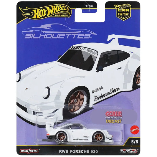 (PRE-ORDER) Hot Wheels - 1:64 - RWB Porsche 930 - Car Culture 2025 G Case - Silhouettes