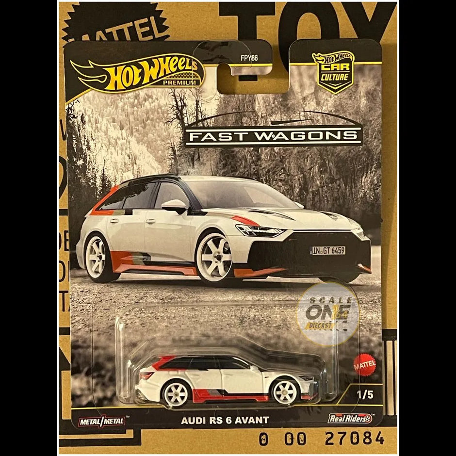 ミニカー Hot Wheels FAST WAGONS 2022 Hot Wheels - HW Wagons Full Set - Volvo Nissan Audi