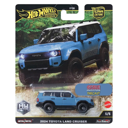 (PRE-ORDER) Hot Wheels - 1:64 - 2024 Toyota Land Cruiser - Car Culture 2025 H Case - Off Road