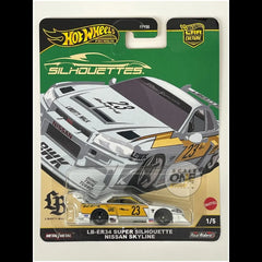 (DAMAGED CARD) Hot Wheels - 1:64 - LB-ER34 Super Silhouette Nissan Skyline - Car Culture 2025 G Case - Silhouettes