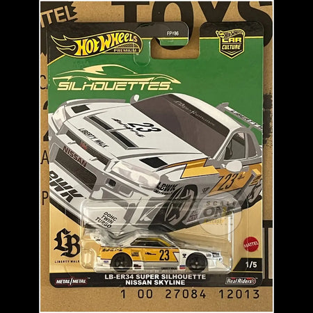 Hot Wheels - 1:64 - LB-ER34 Super Silhouette Nissan Skyline